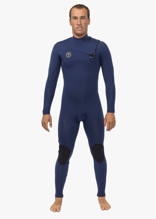 Neopreno Vissla 7 Seas 3/2 Full Chest Zip Navy