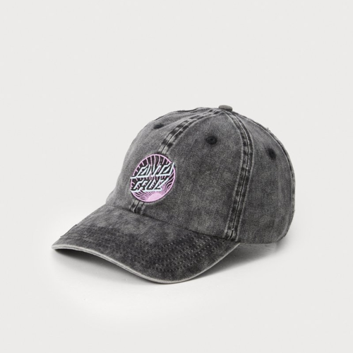 Gorra Santa Cruz Retreat Dot Black/Acid Wash