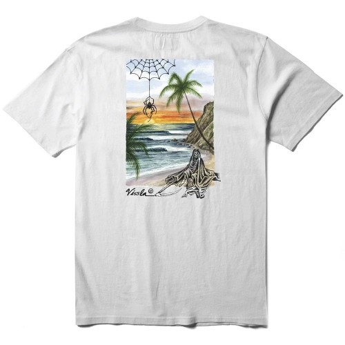 Camiseta Vissla Reaper SS PKT White