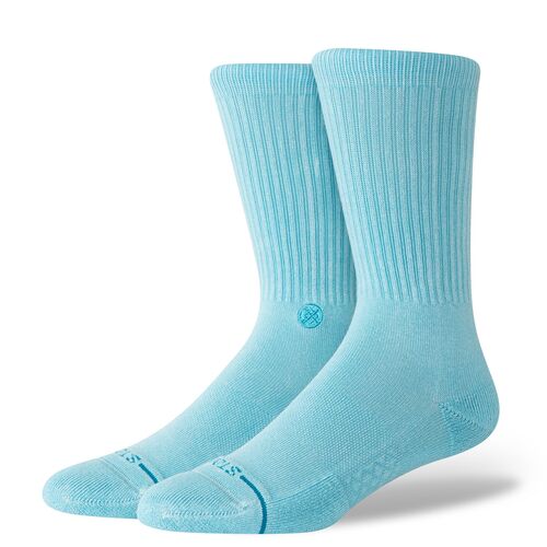 Calcetines Stance Icon Dyed Crew Electric Blue L