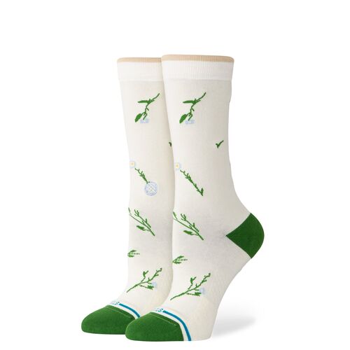 Calcetines Stance Wildflower Crew Ivory M