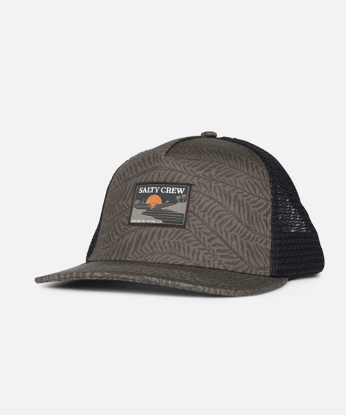 Gorra Salty Crew Reflection Trucker Olive