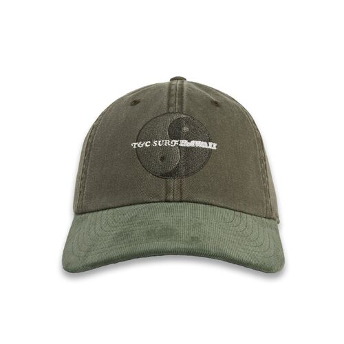 Gorra T&C Dad Militar Green White Logo