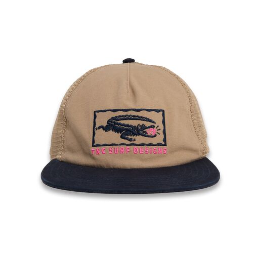 Gorra T&C Camp Unstructured Washed Black Beige Blue