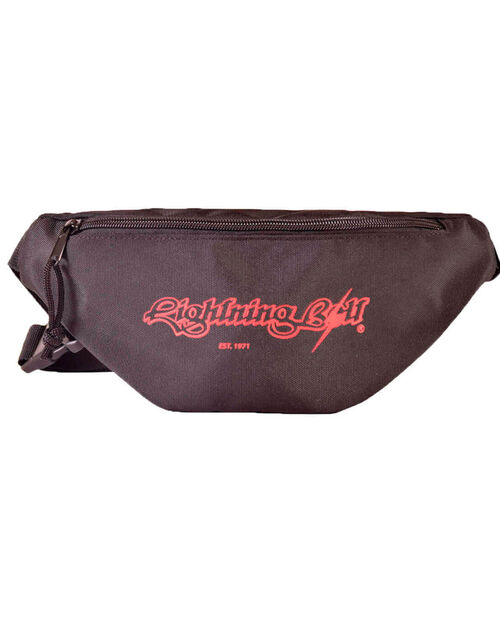 Riñonera Lighting Bolt Unisex Black/Red