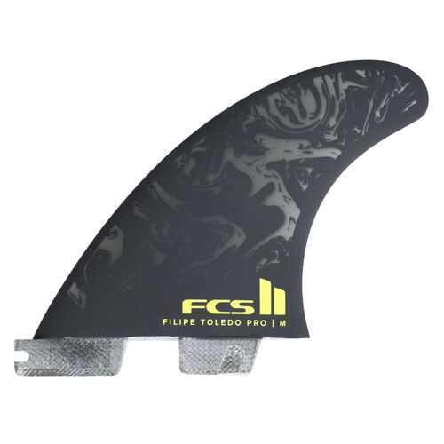 Quillas FCSII Filipe Toledo PG Thruster Black/Acid