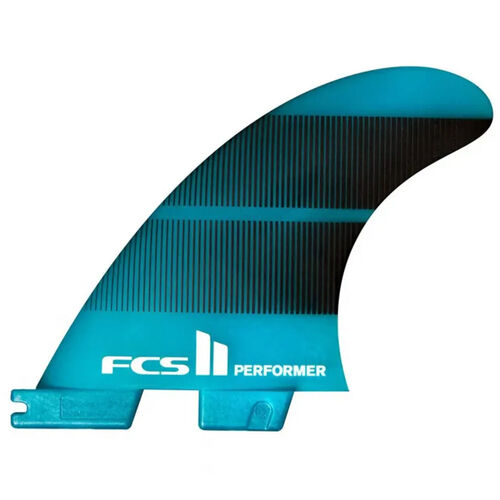 Quillas FCSII Performer Neo Glass Thruster Teal Gradient