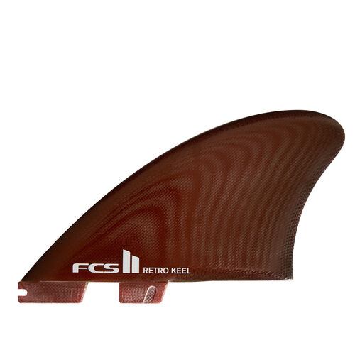 Quillas Twin FCSII Retro Keel Red