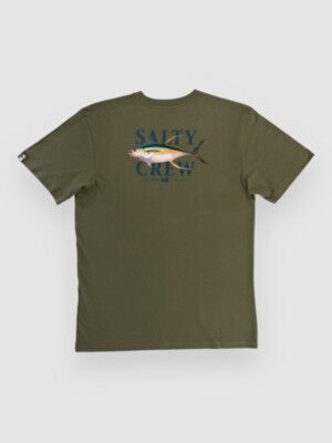 Camiseta Niño Salty Crew Yellow Fin Olive