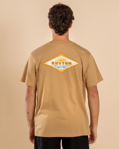 Camiseta Rhythm Frame Macadamia