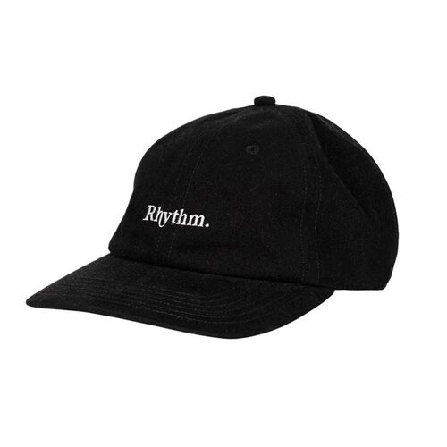 Gorra Rhythm Essential Brushed Twill Black