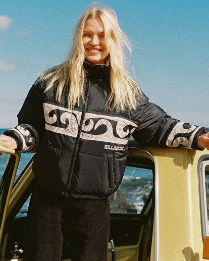 Chaqueta Billabong Cozy Puffer Black Talla S