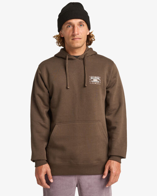 Sudadera modelo Foundation PO de Billabong color marrón
