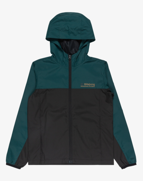 Chaqueta Cortaviento Billabong Transport  Adventure Division Navy/Green