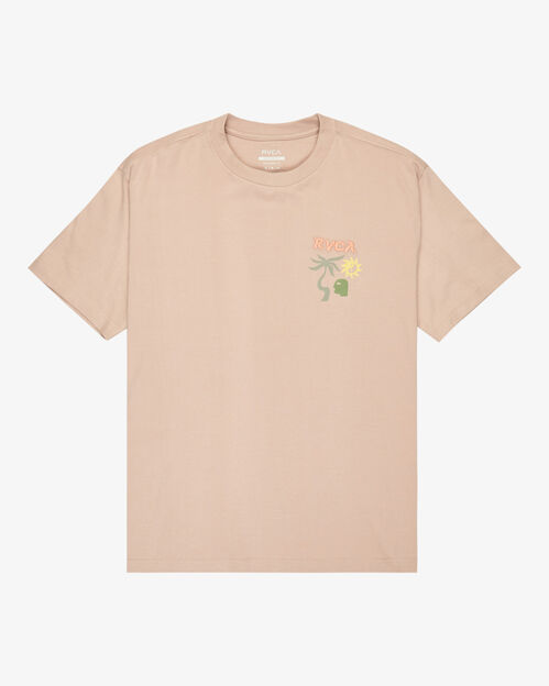 Camiseta RVCA Deep Think SS Pale Mauve