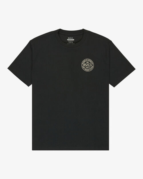 Camiseta Manga Corta RVCA Logo Pack SS Black