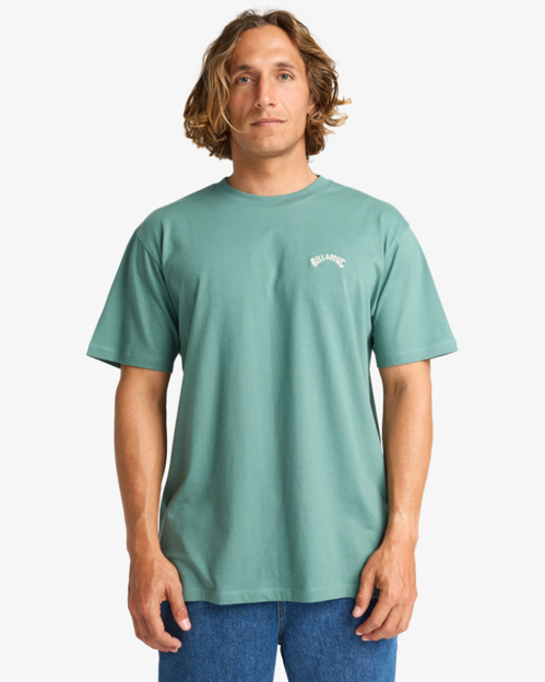 Camiseta Billabong Arch Crew Sagebrush