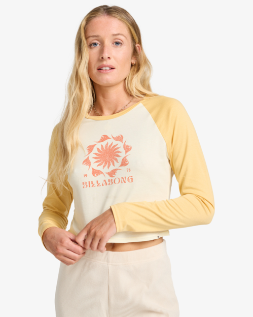 Camiseta Raglán Billabong Beach Club Gold Coast