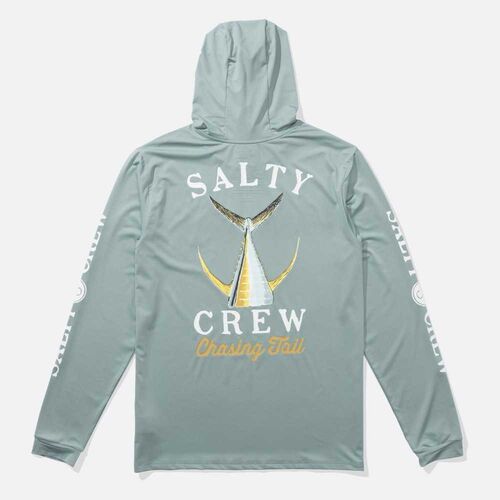Licra Camiseta Manga Larga con Capucha Salty Crew Yellowfin Mackerel M