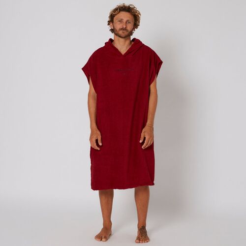 Poncho O&E Priority Blood Red