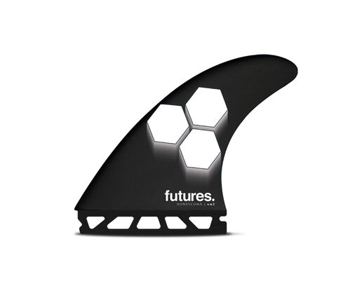 Quillas Futures AM2 HC Thruster Black/White L