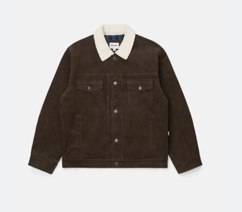 Chaqueta Trucker de Pana Rhythm Chocolate