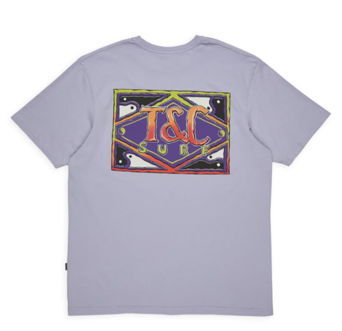 Camiseta Town & Country 80's Washed Lavender S