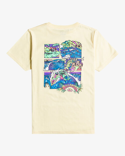 Camiseta Niño Billabong Croco Dreams Mellow Yellow S