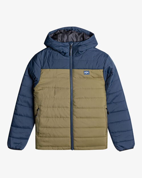 Chaqueta Acolchada Niño Billabong Surf Check Military