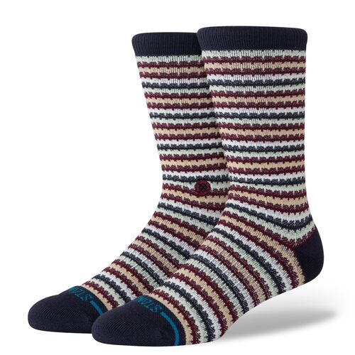 Calcetines Stance Chiclets Waffle Knit Navy L