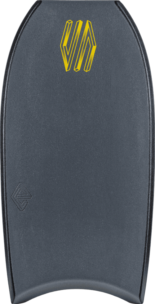 Bodyboard Sniper Prayer DK PP Dark Grey / Yellow 43.5"