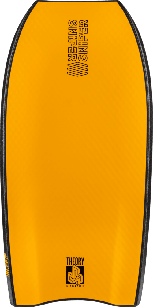 Bodyboard Sniper Theory Iain Campbell PP Infinity Flex Dark Grey / Tangerine 41"