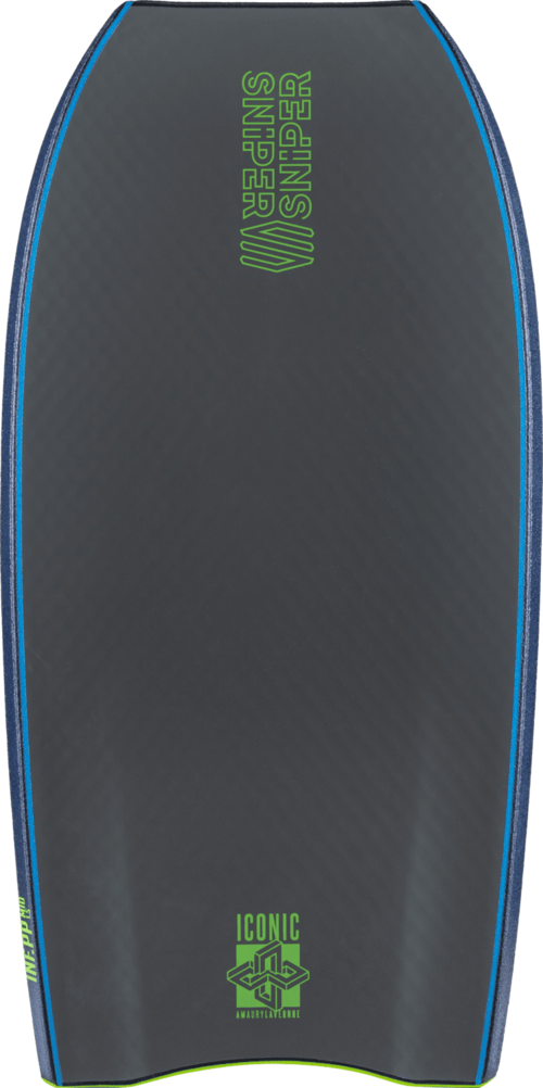 Bodyboard Sniper Iconic Amaury Lavernhe PP Infinity Flex Midnight Blue Silver / Dark Grey 41"