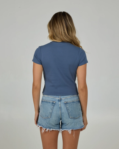 Camiseta Baby Mujer Salty Crew Sunny Side Indigo XS