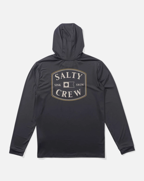 Camiseta Técnica con Capucha Salty Crew Capitals Black S