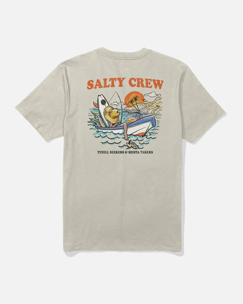 Camiseta Salty Crew Down Time Moonbeam L
