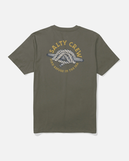 Camiseta Salty Crew Cleat Knot Dusty Olive M