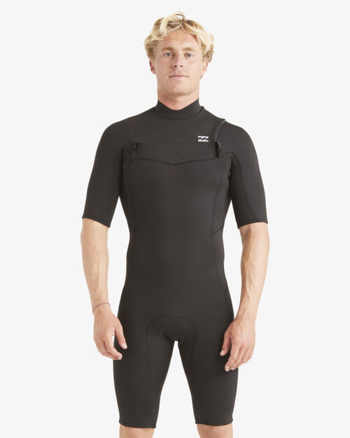 Neopreno Billabong Absolute Natural Chest Zip SS Black