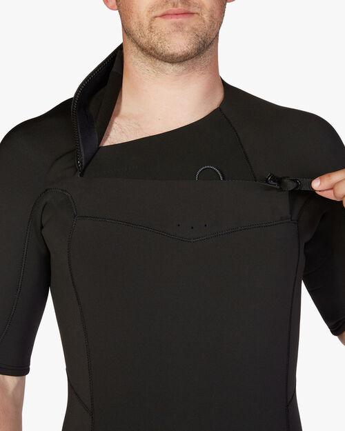 Neopreno Billabong Absolute Natural Chest Zip SS Black S