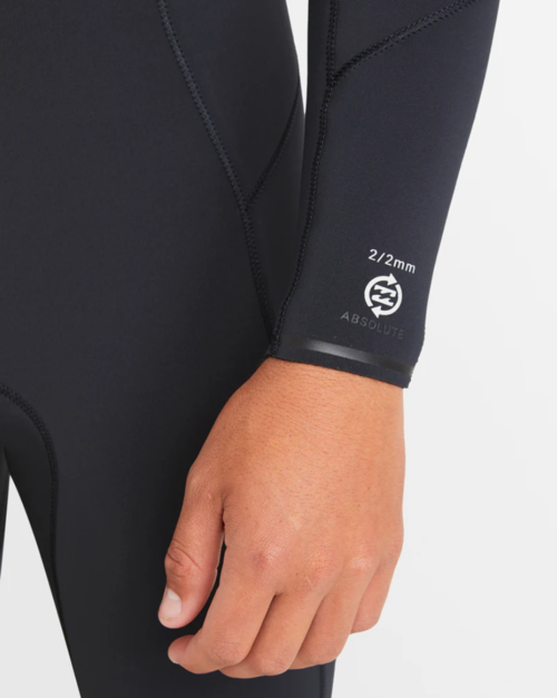 Neopreno Billabong Absolute Chest Zip LS 2mm Black XS
