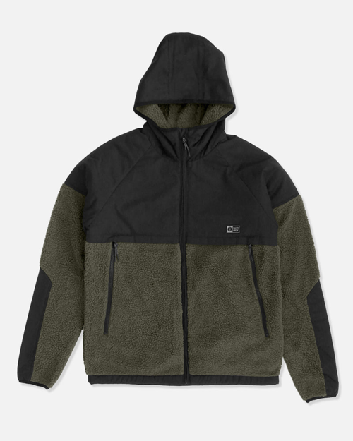 Chaqueta Salty Crew Shield Sherpa Dusty Olive