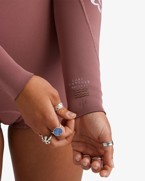 Neopreno Mujer Billabong Spring Fever Natural BZ LS 2mm Rosa 6