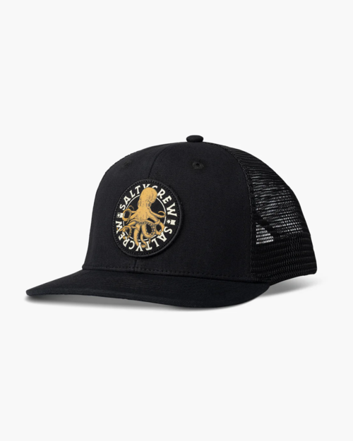 Gorra Trucker Niño Salty Crew Tentacles Retro Black