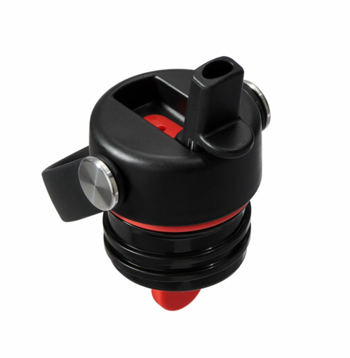 Tapa Estándar con Pajita Hydroflask Black