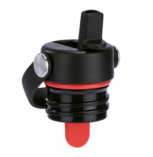 Tapa Estándar con Pajita Hydroflask Black
