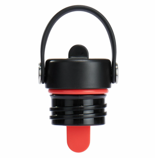 Tapa Estándar con Pajita Hydroflask Black