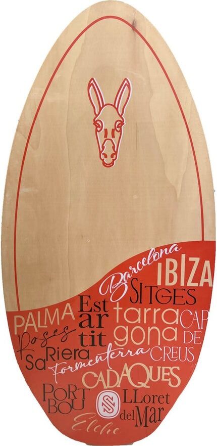 Skimboard Madera Sk1mOne 41" Orange