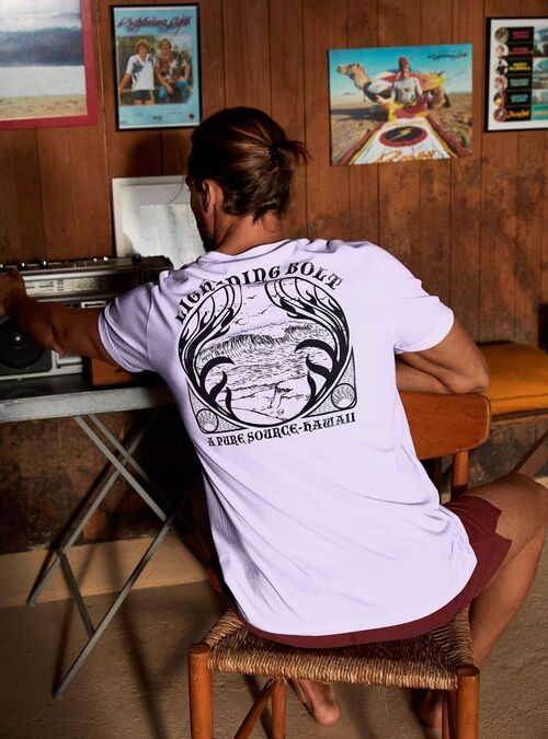 Camiseta Lightning Bolt H Wave