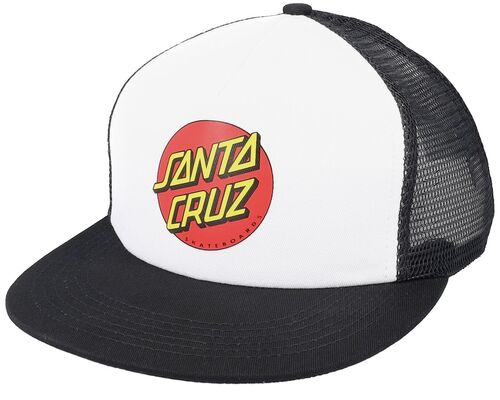 Gorra Santa Cruz Classic Dot Mesh White