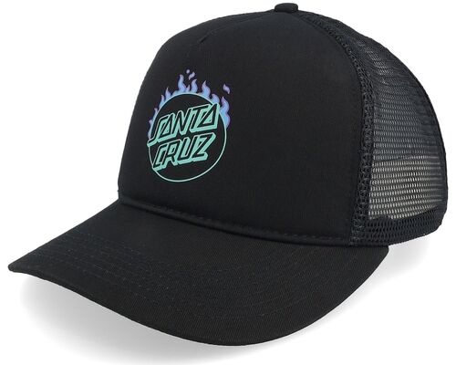 Gorra Santa Cruz Burnt Opus Mesh Black